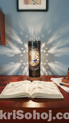 হোম মেড টেবিল ল্যাম্প